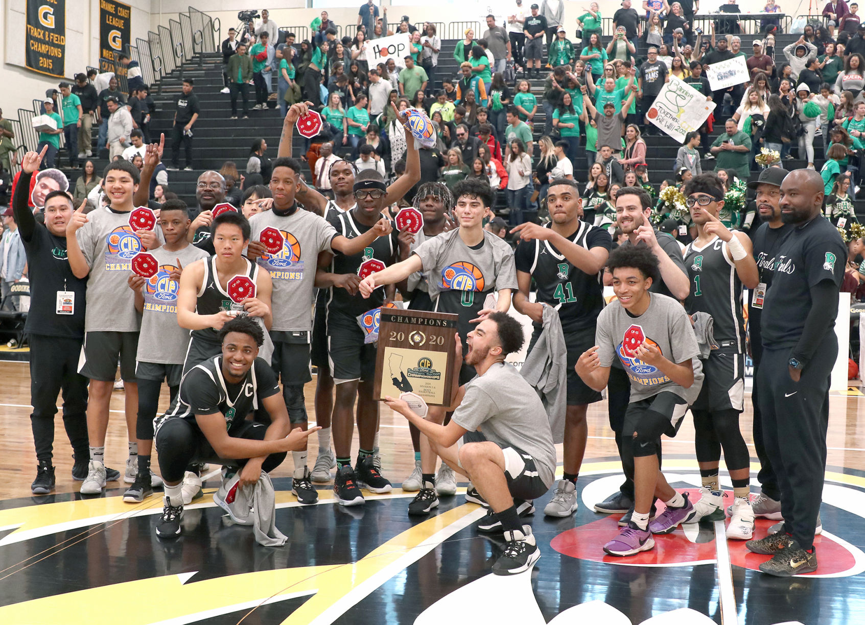 The Banning Broncos are the CIF SS Division 5 champions.